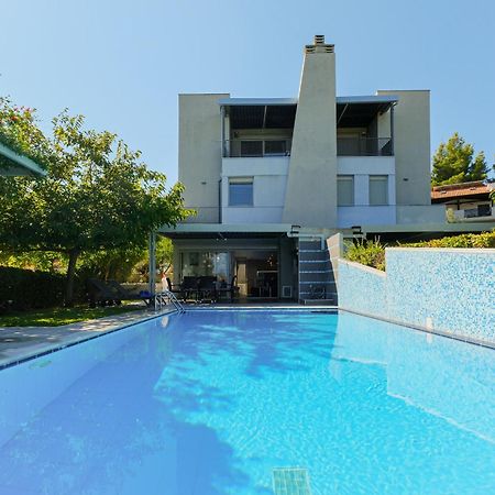 Deluxe Chrousso Pool Villa Paliouri Exterior foto